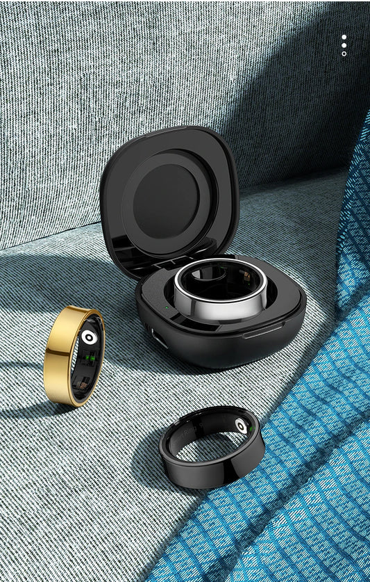 Fitrax Ring - Sleep, Heart Rate and Fitness Tracking Wearable - Up to 7 Day Battery Life - iOS/Android Compatible